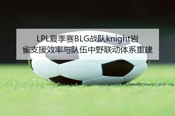 LPL夏季赛BLG战队knight岩雀支援效率与队伍中野联动体系重建